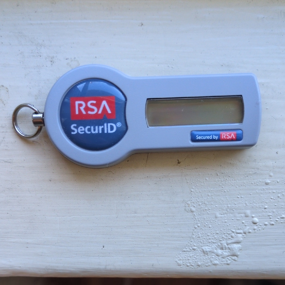 Expired RSA SecurID Auth Token Key Fob